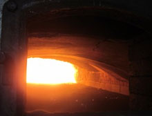 导热油炉改用磨煤喷粉机后燃烧情况