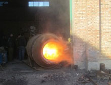 磨煤喷粉机与燃烧器配套出厂试验情况